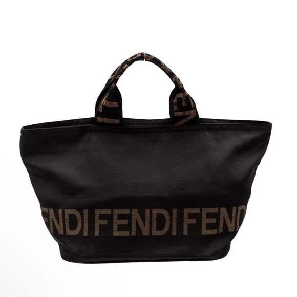 Fendi Canvas Top Handle Bag - Picture 1 of 7